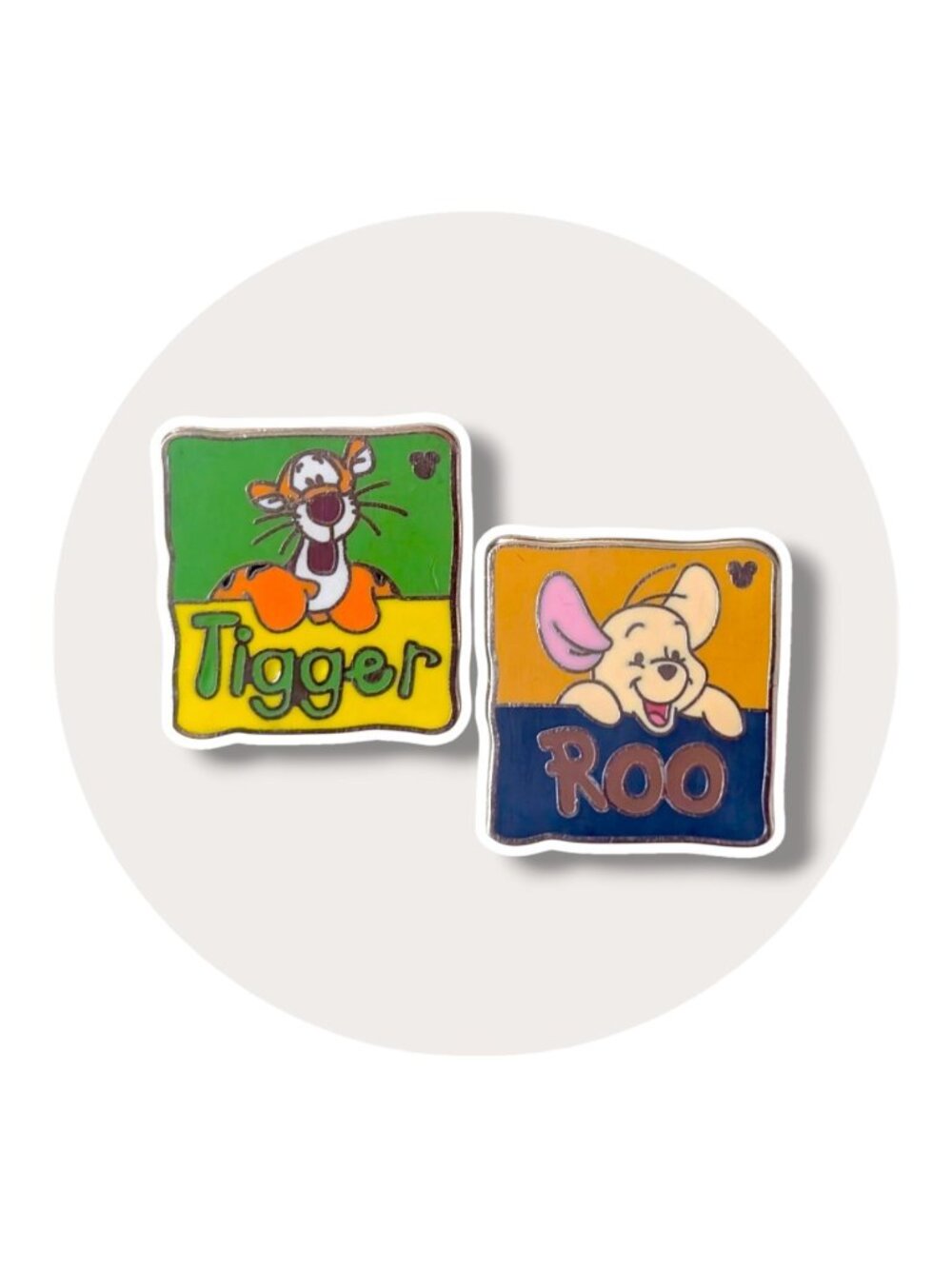 Winnie the Pooh Disney Pins: Tigger and Roo